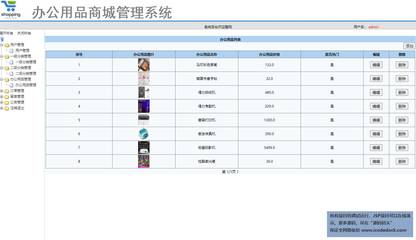 基于jsp+mysql+Spring+mybatis的SSM實現的辦公用品銷售商城網站平臺